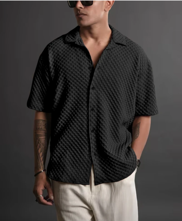 Popcorn t-shirt and watch (MEN FASHION)