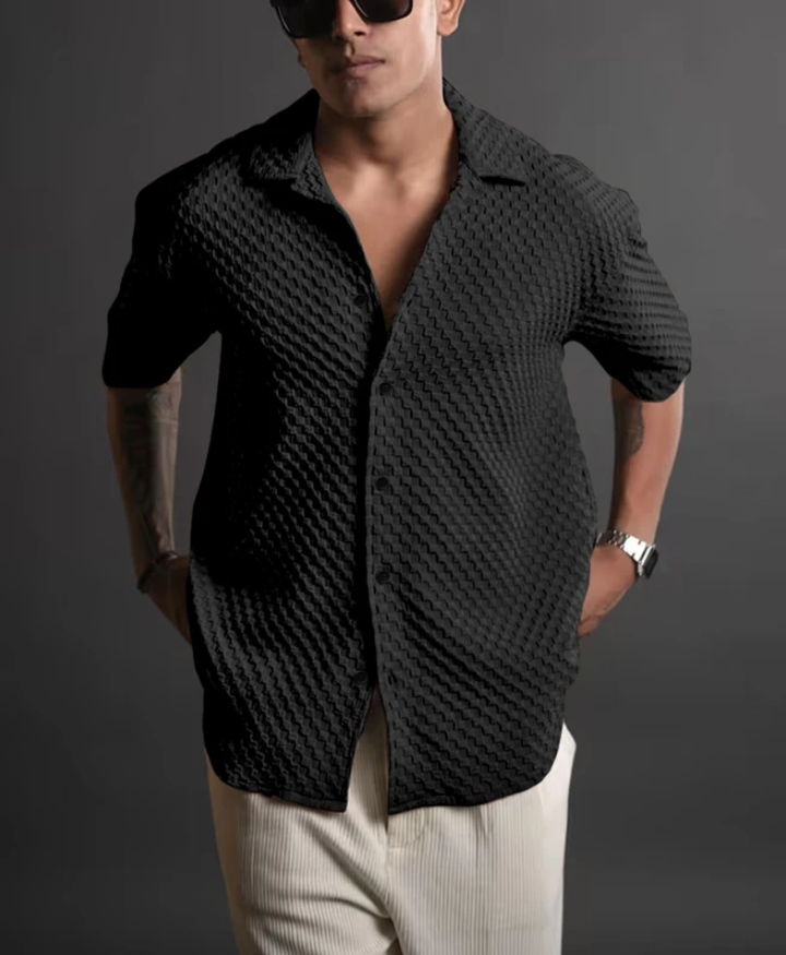 Popcorn t-shirt and watch (MEN FASHION)