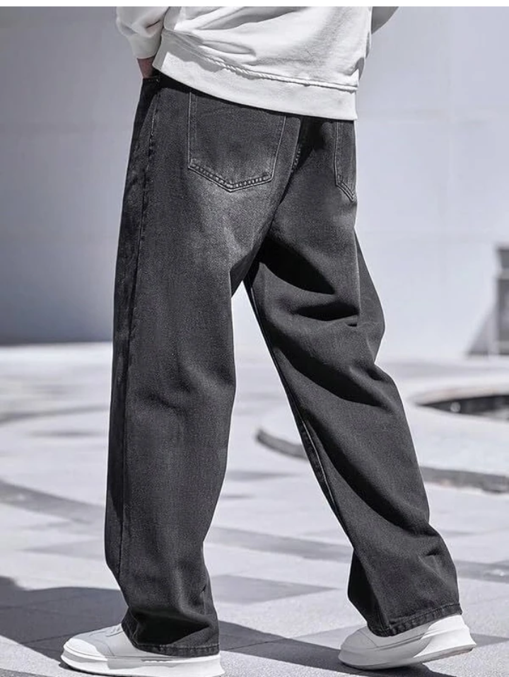 BREXX
Men Relaxed Fit Mid Rise Grey Jeans