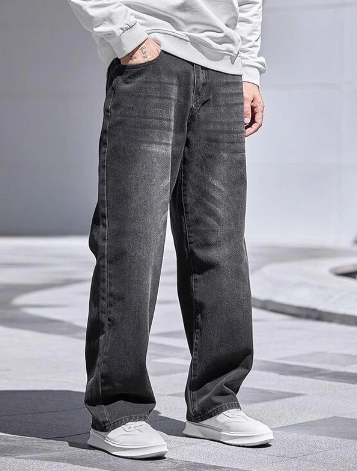 BREXX
Men Relaxed Fit Mid Rise Grey Jeans
