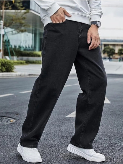 DENIM LOOK 

Men Relaxed Fit Mid Rise Grey Jeans
