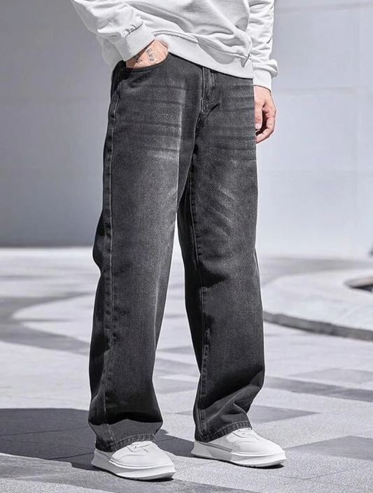 BREXX

Men Relaxed Fit Mid Rise Grey Jeans